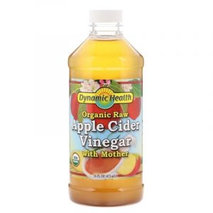 Dynamic Health Laboratories, 蘋果醋(有機) Apple Cider Vinegar with Mother, 16 fl oz (473 ml)