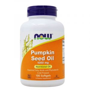 Now Foods, 南瓜籽油 Pumpkin Seed Oil, 1000 mg, 100 Softgels